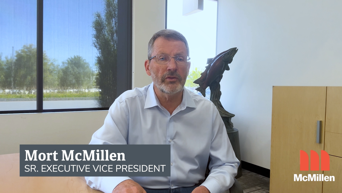 Mort McMillen accepting the 2026 Career Achievement Award via video